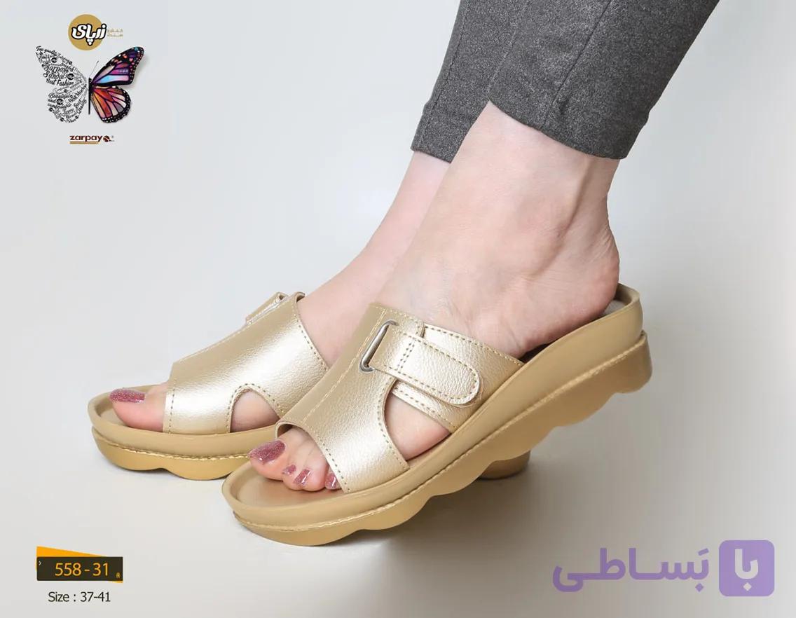 دمپایی زنانه زرپای کد 558-31