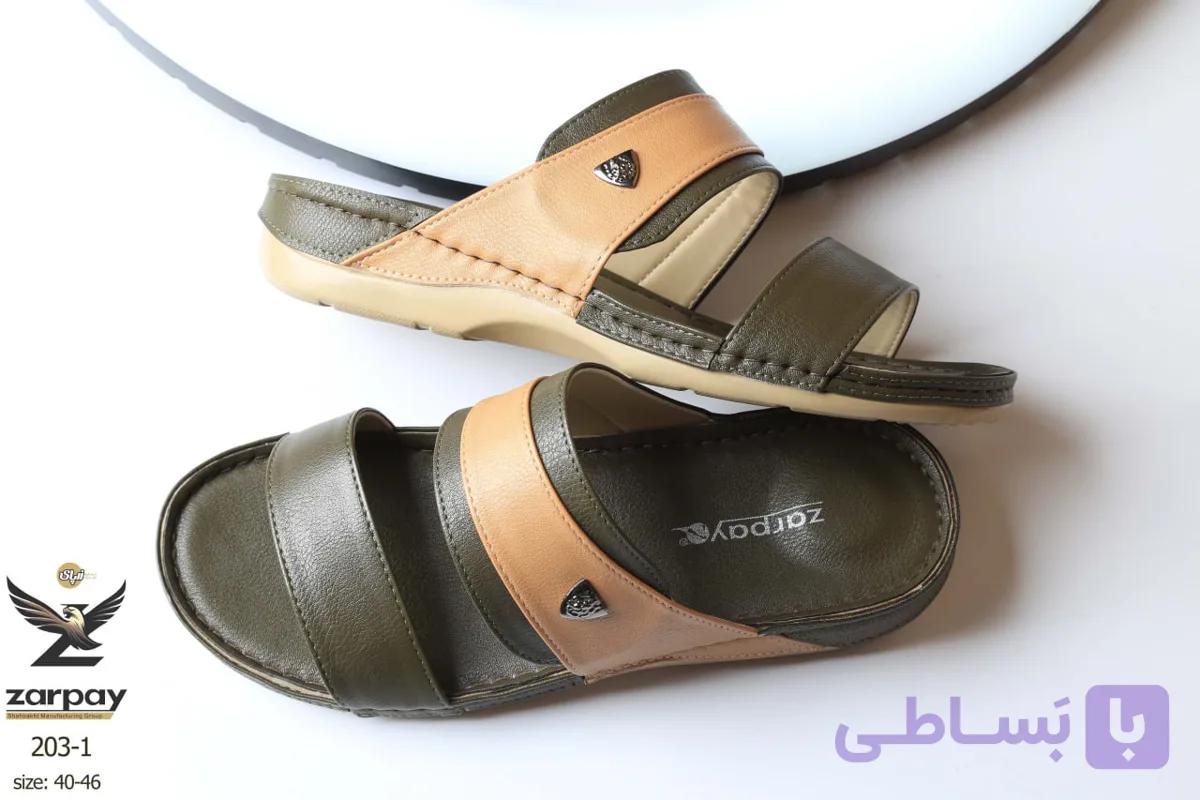 صندل مردانه زرپای کد 1-203