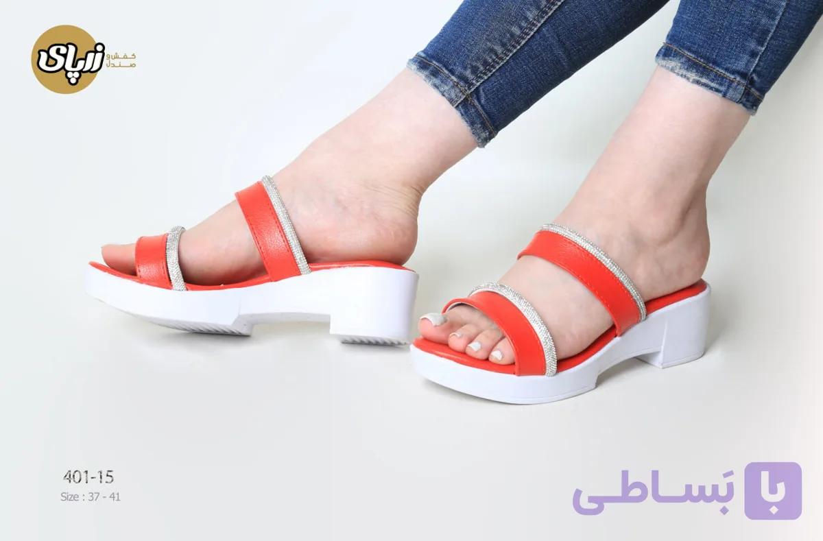 دمپایی مجلسی زنانه زرپای کد 401-15