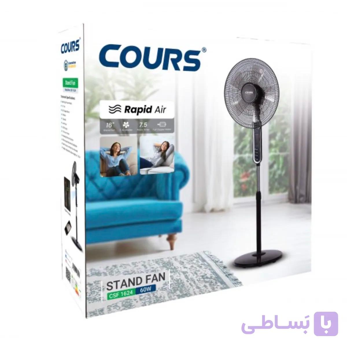 پنکه ایستاده کورس مدل CSF 1624