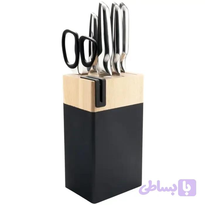 سرویس چاقو 7 پارچه ام جی اس کد KS-4102 — تصویر 1