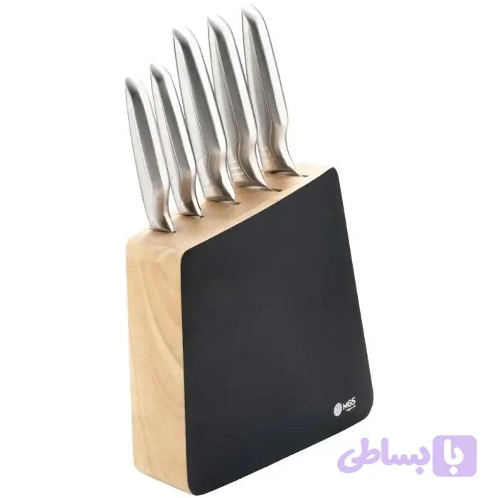 سرویس چاقو 6 پارچه ام جی اس کد KS-4104 — تصویر 1