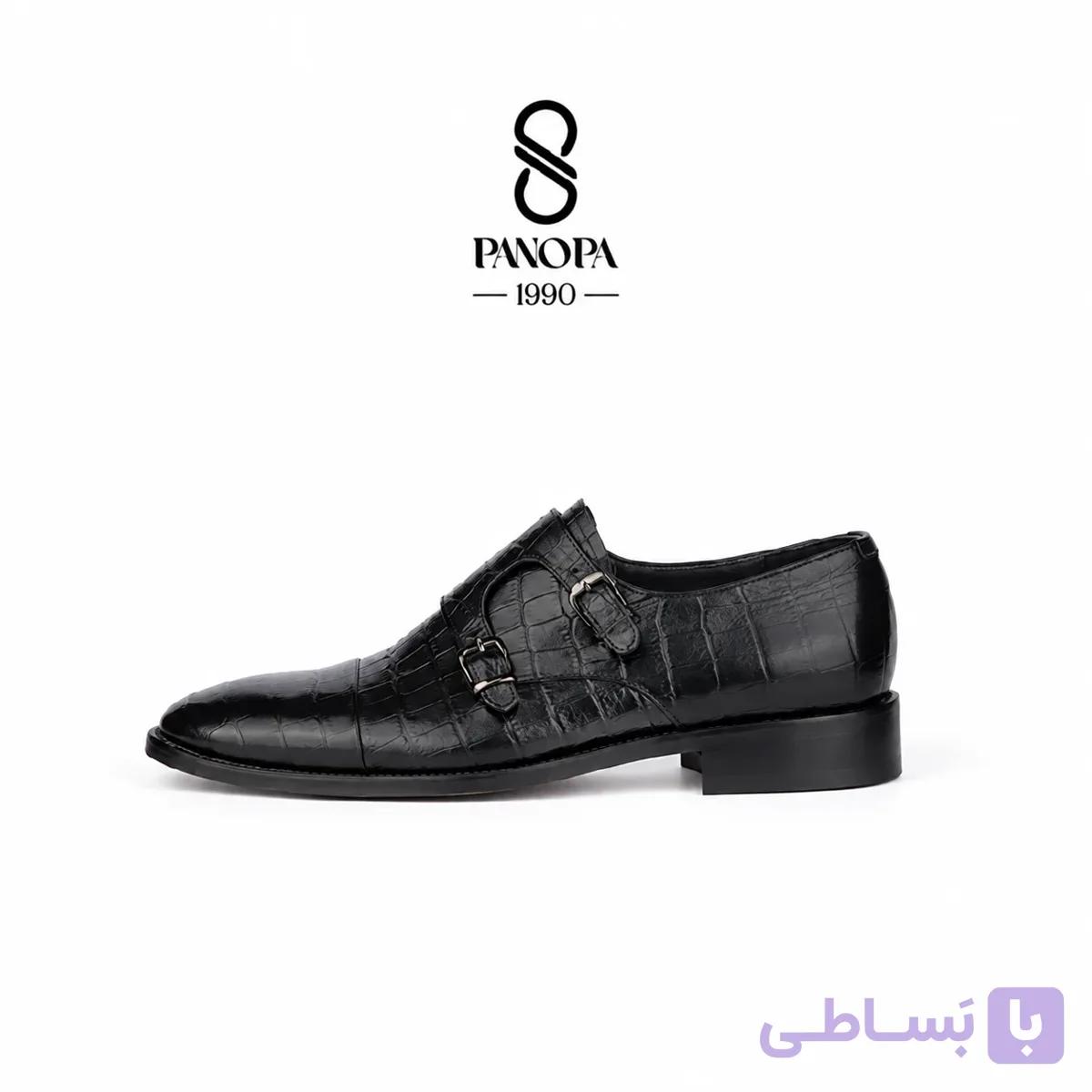 کفش کلاسیک رسمی مردانه دو سگک — تصویر 1