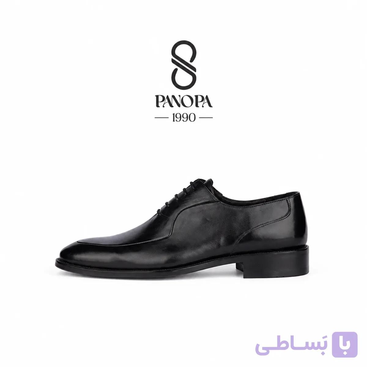 کفش رسمی کلاسیک چرم طبیعی کد 101 مارکو