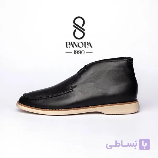 کفش بوت مردانه چرم عادی کد 030دارای زیره EVA — تصویر 1