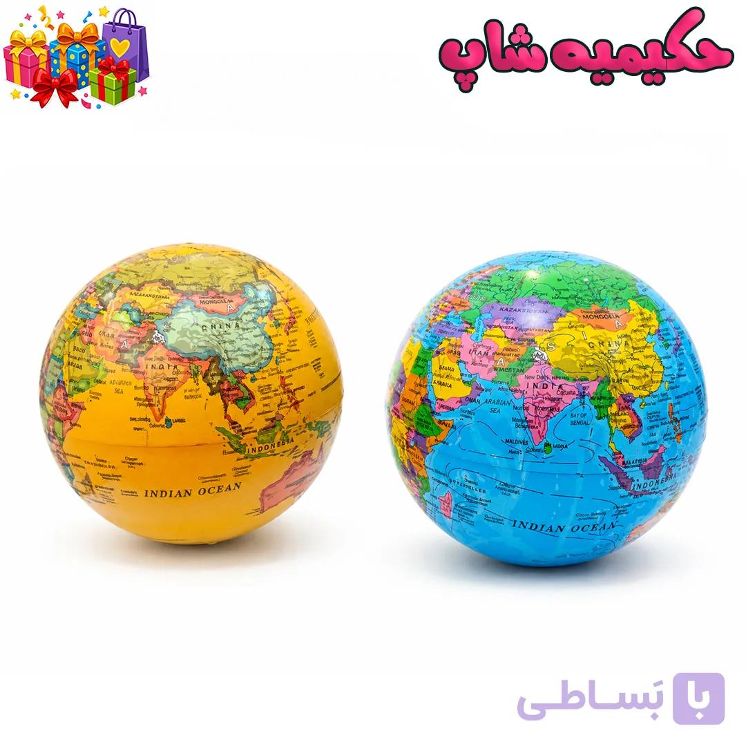 کره چرخان باطری خور چراغ دار
