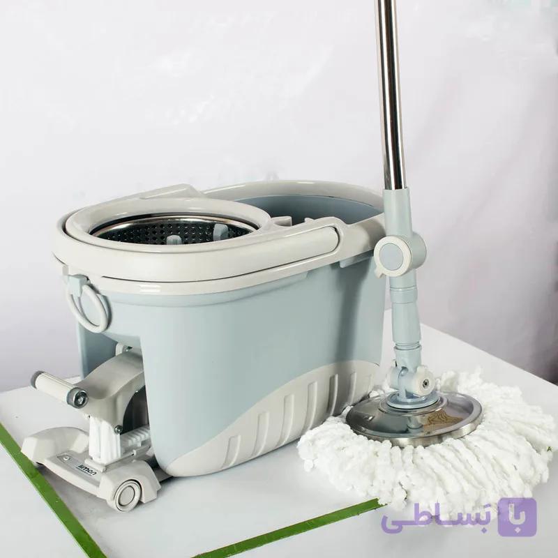 ست سطل و زمین شوی چرخشی لیمون مدل 2000(ارسال 1 ساعته در تهران)
