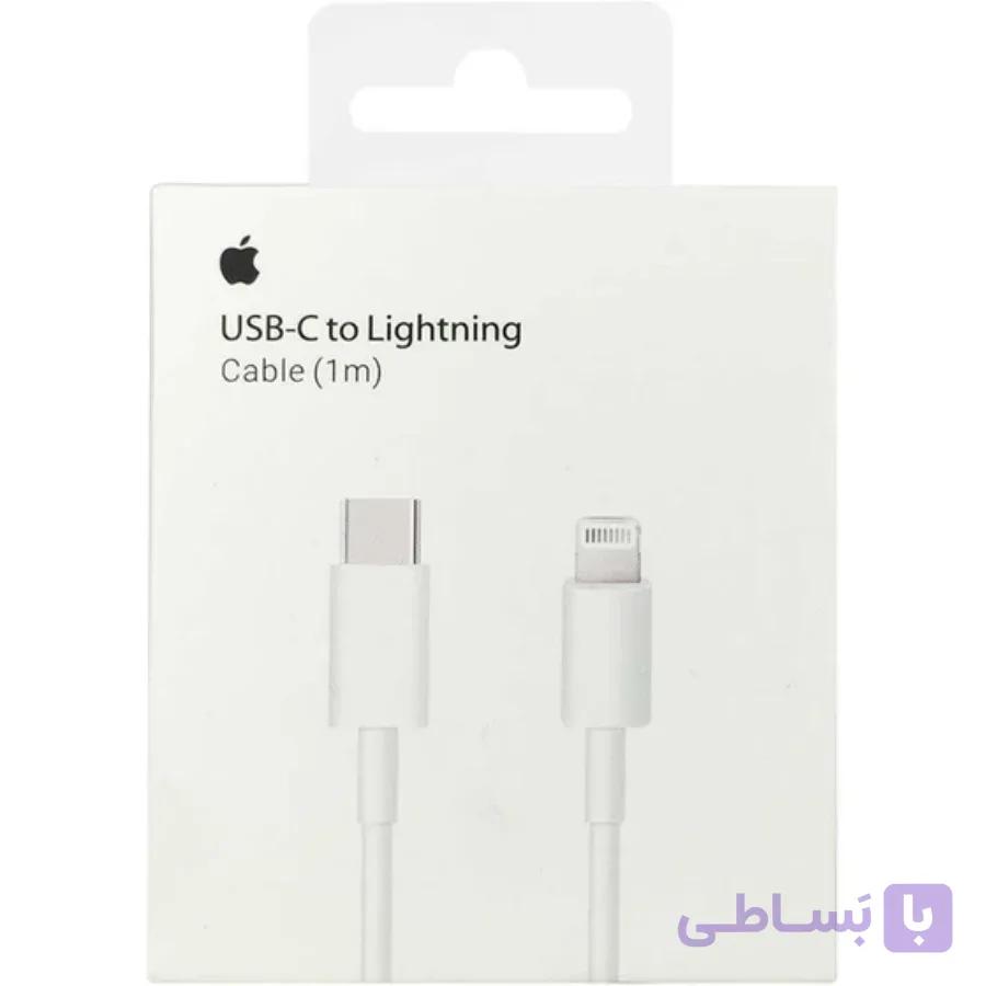 کابل شارژ اپل آیفون ۱۳ اصلی فست گارانتی ۱ ساله) ۱۰۰ درصد اورجینال — تصویر 1