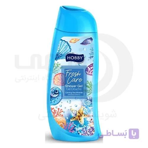 شامپو بدن هوبیHOBBY عصاره مینرال دریایی حجم 500 میل