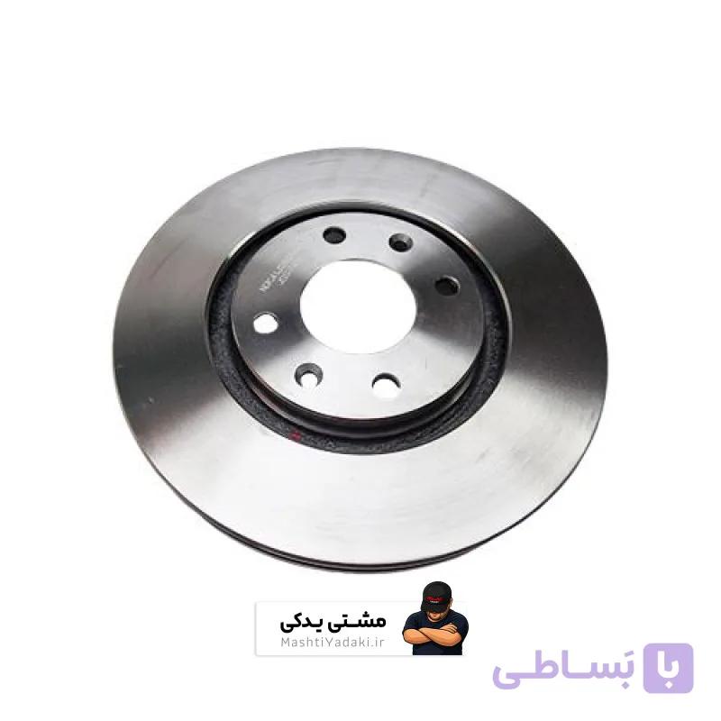 دیسک ترمز چرخ جلو دنا پلاس 5 پیچ ایساکو 499(دست 2 عددی)