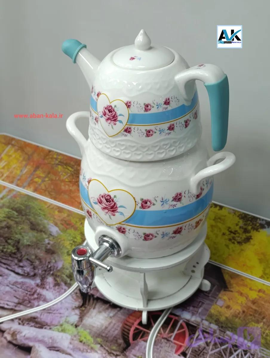 کتری و قوری سرامیکی وردا