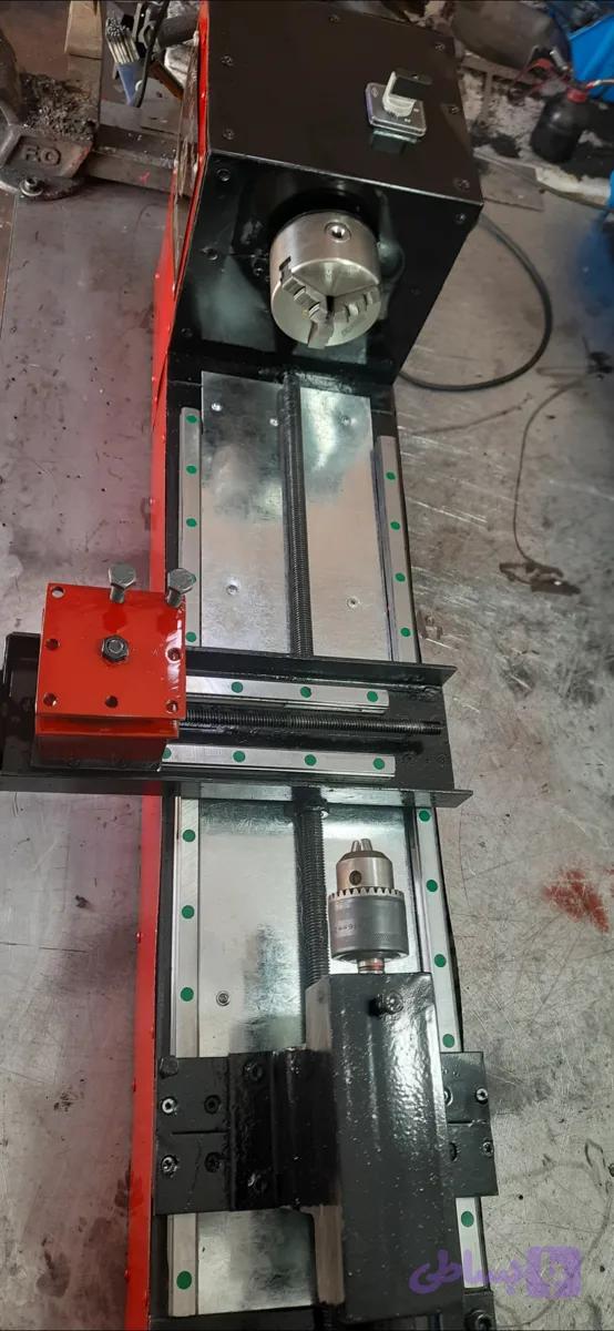 دستگاه تراش cnc مخصوص دیسک و فلایویل خودرو چهارنظام ۱۶۰