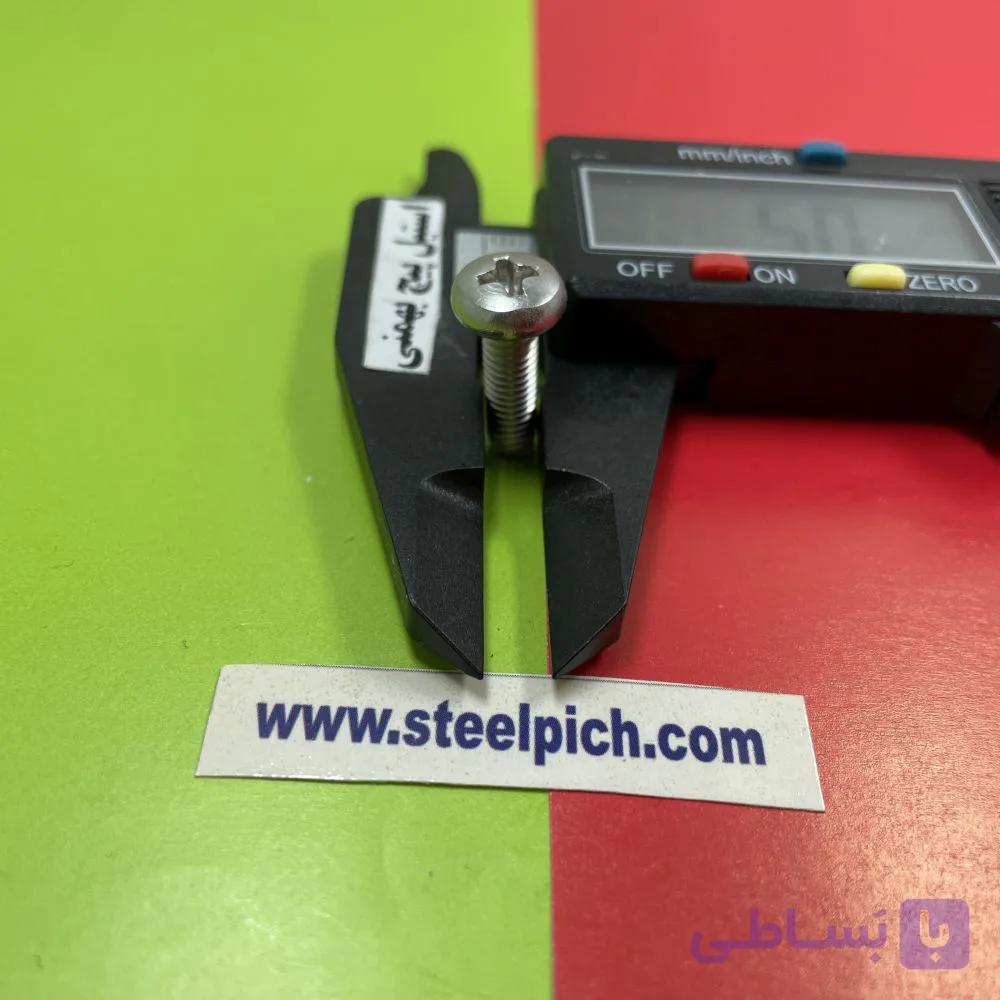 پیچ استوانه استیل — تصویر 1