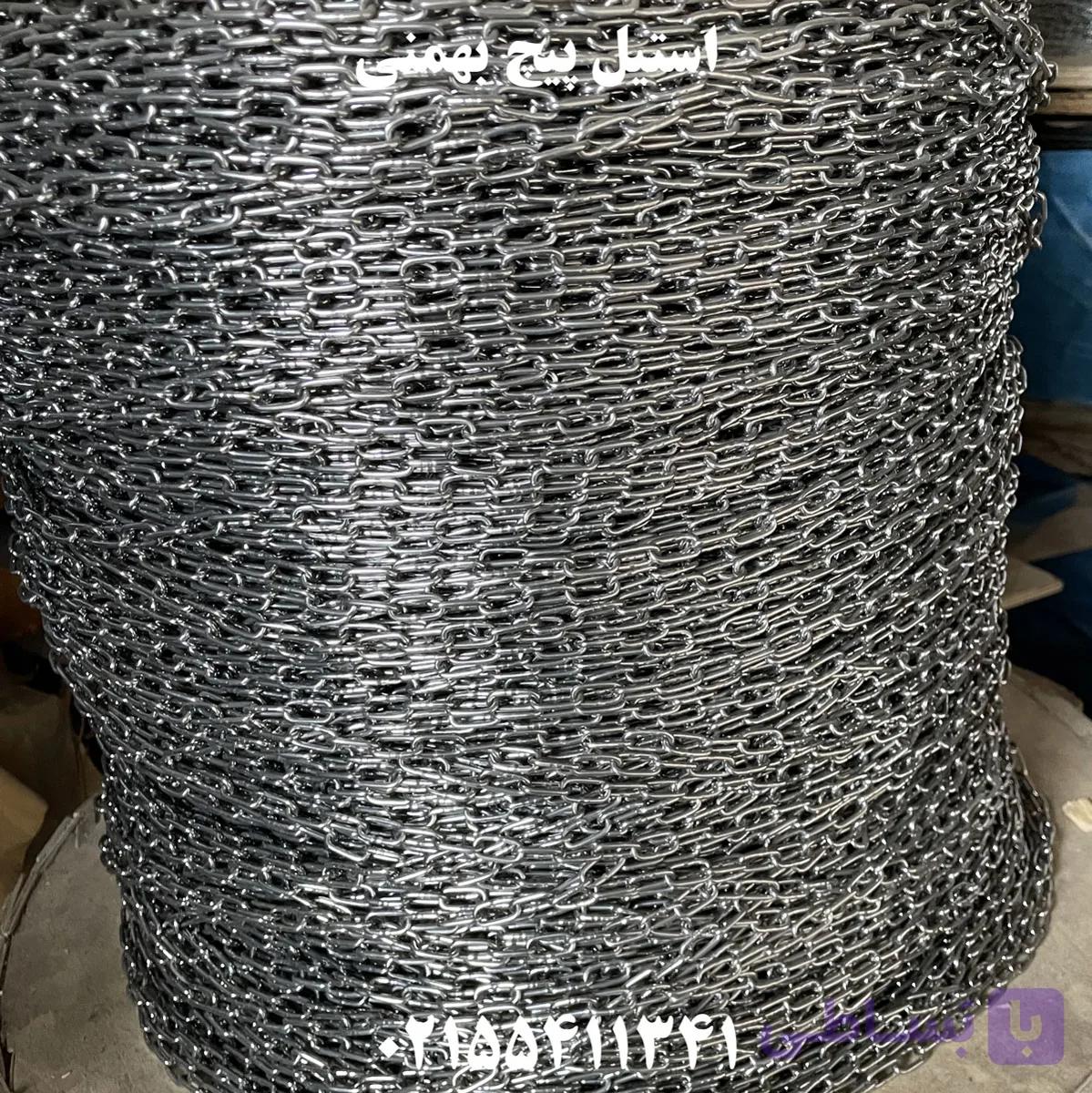 زنجیر استیل صنعتی سایز ۲ | کیفیت ممتاز — تصویر 1