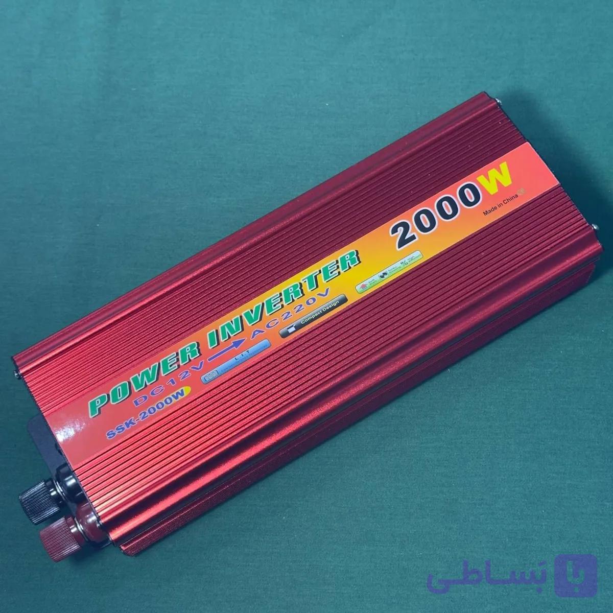 ✅اینورتر و تبدیل برق 2000 وات برند power — تصویر 1