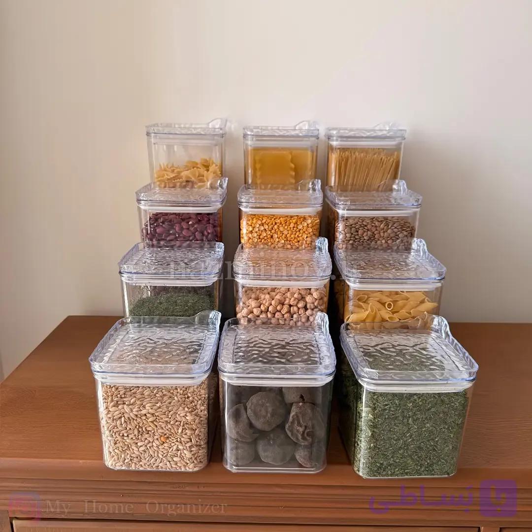 بانکه حبوبات اکریلیک — تصویر 1