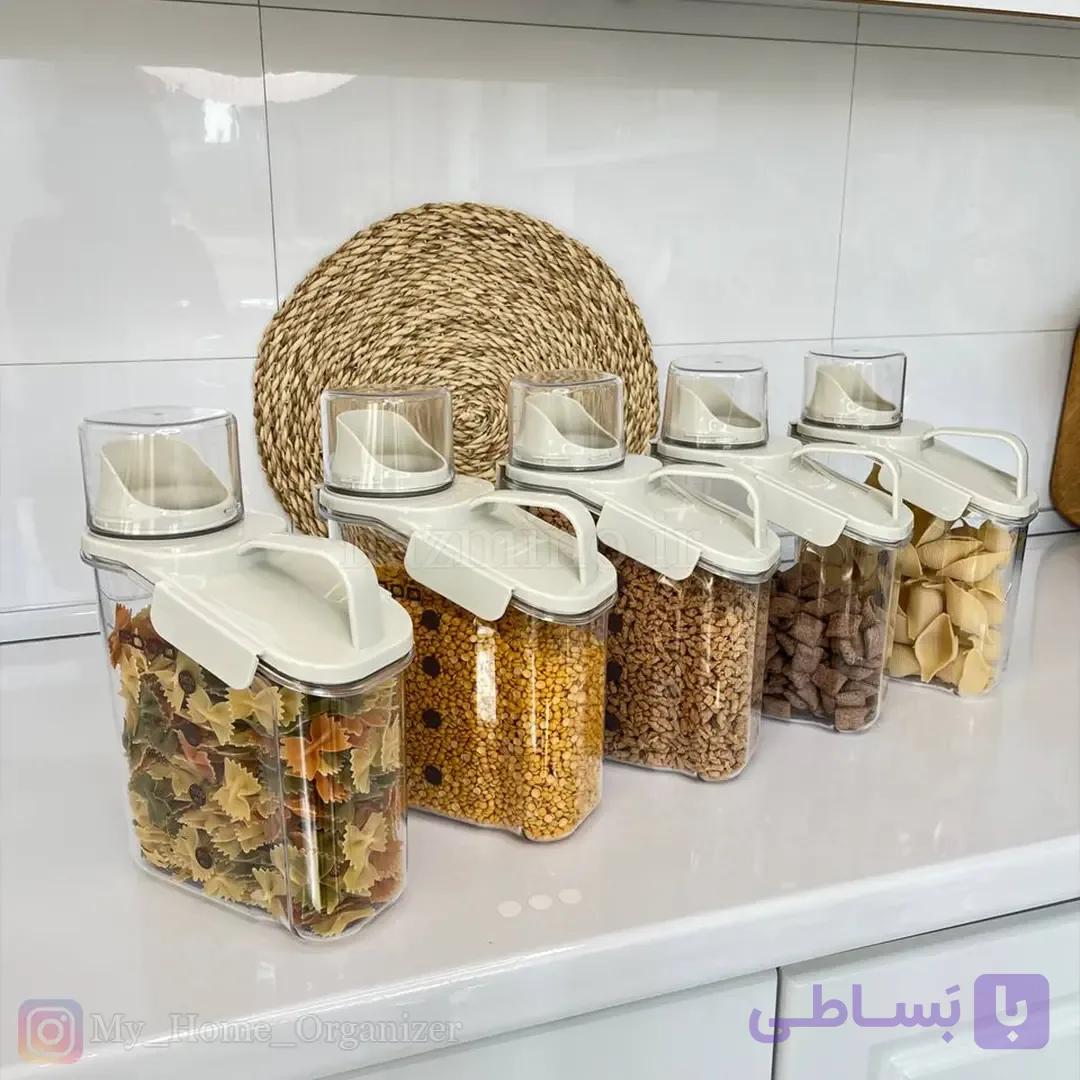 بانکه پیمانه‌ دار اکریلیک سه‌قفله وارداتی — تصویر 1