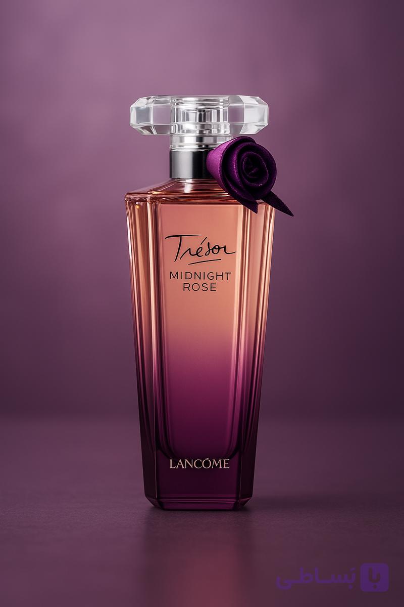 عطر زنانه لانکوم ترزور میدنایت رز Lancome Tresor Midnight Rose – حجم 5 و 10 میلی‌لیتر کد 3002 — تصویر 1
