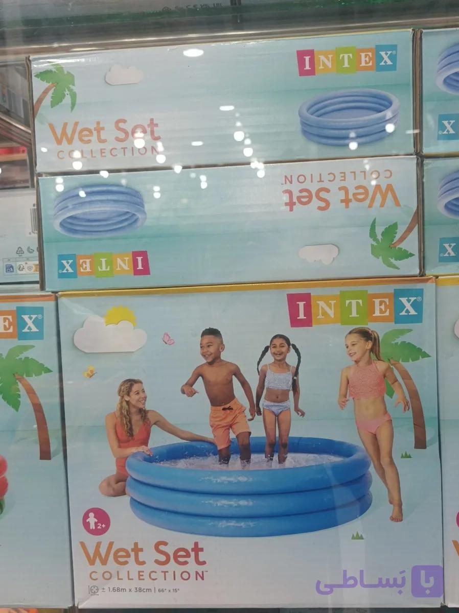 استخرکودک تک رنگ..168در38سانت