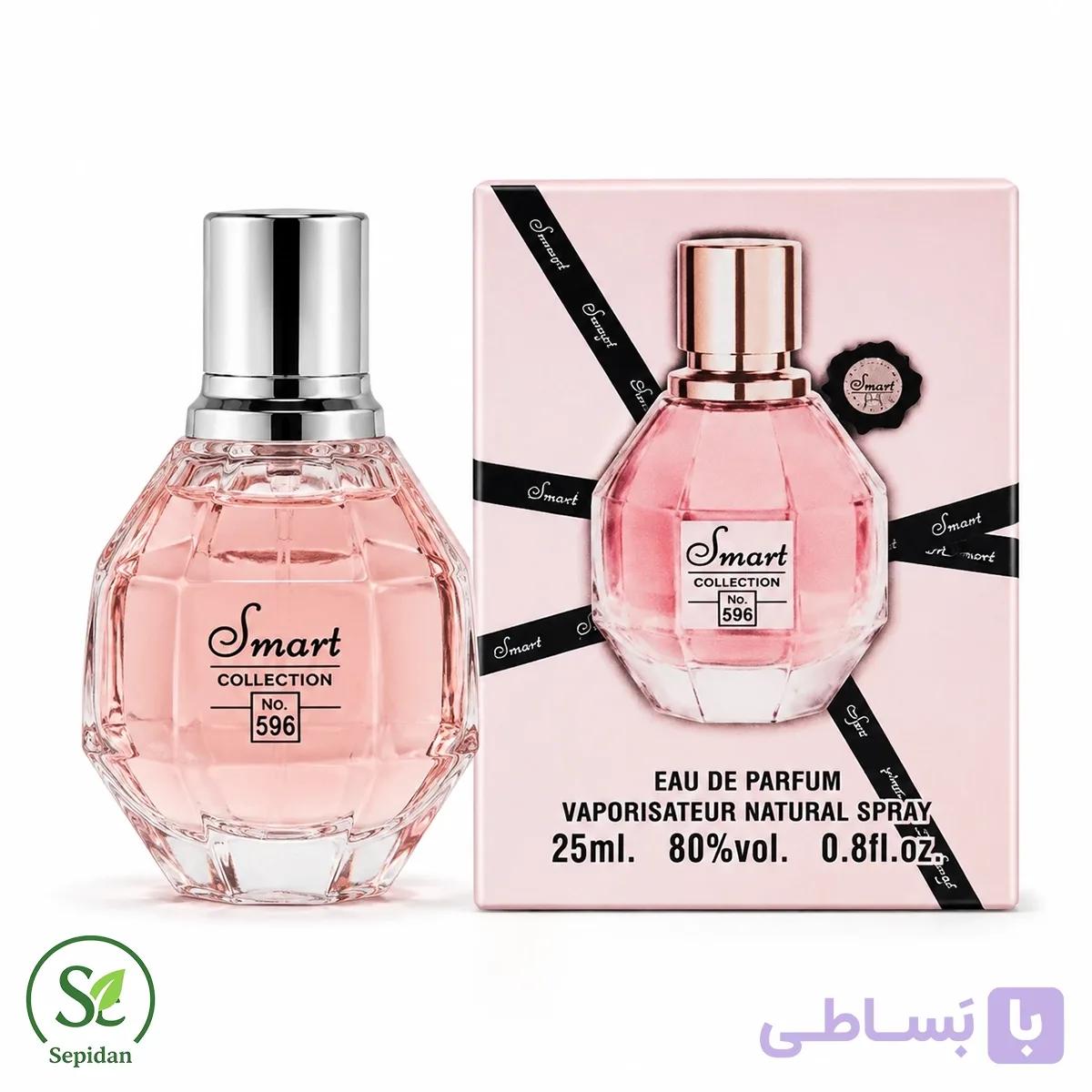 ادکلن زنانه اسمارت کالکشن کد 596 فلاور بمب 25 میل