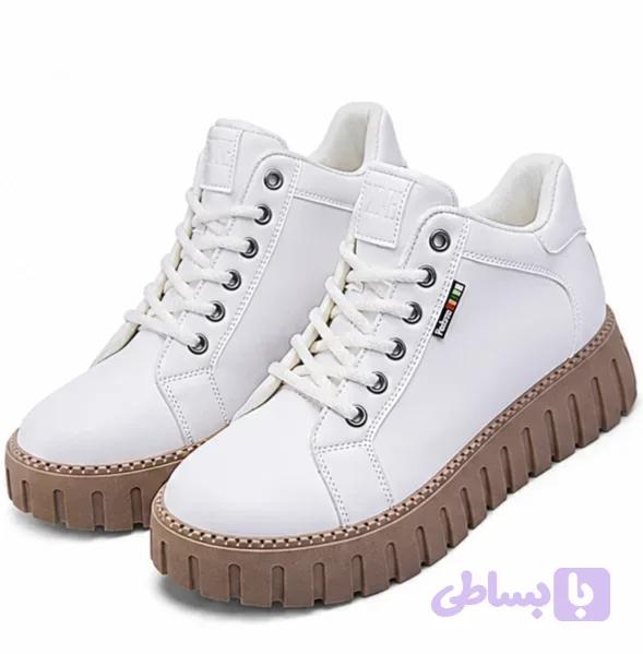 کفش اسپرت سفید وارداتی کد N242-729 — تصویر 1