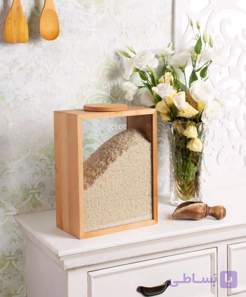 جای برنج(چوب شیشه)