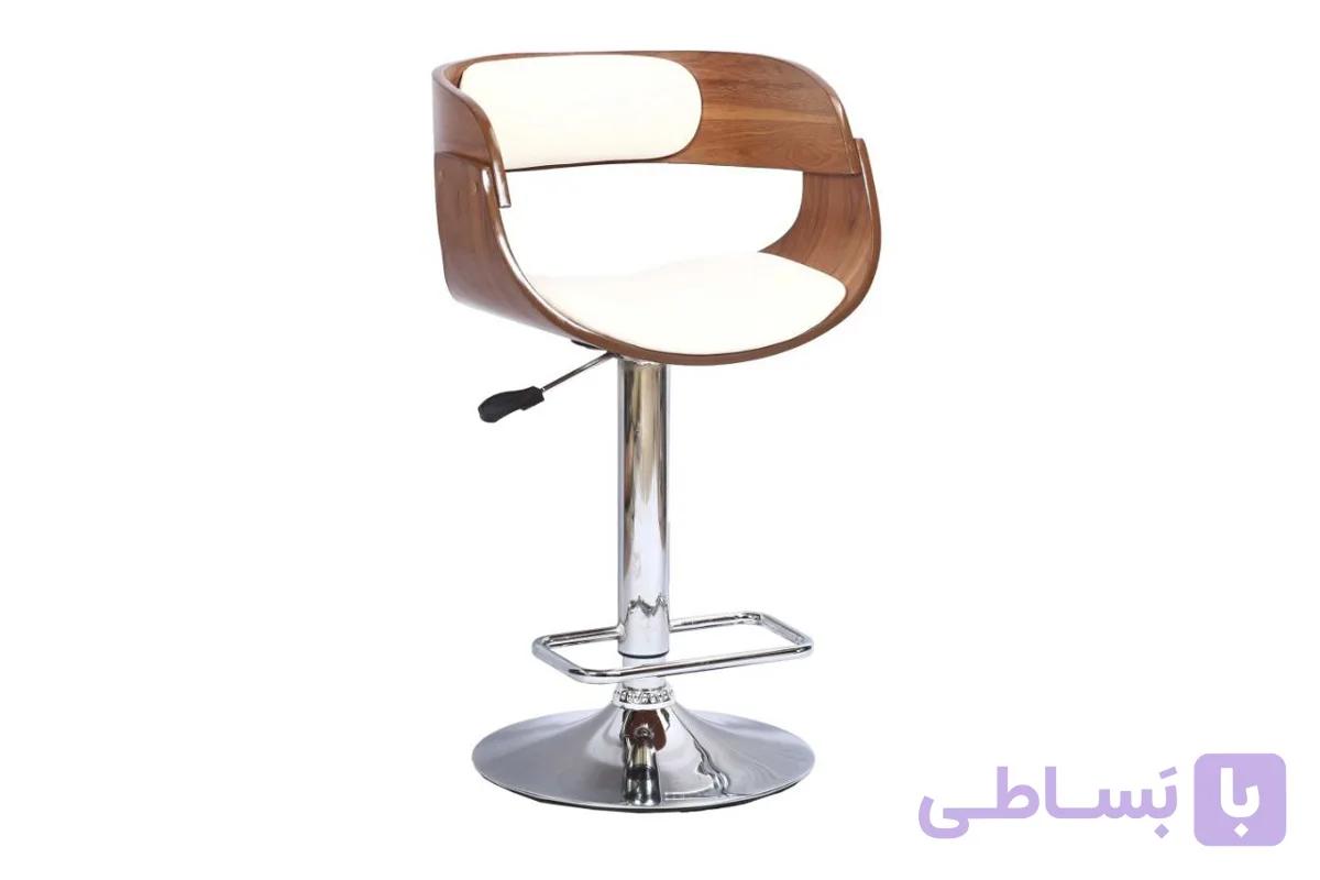 صندلی اپنی جکدار چوبی کد 08