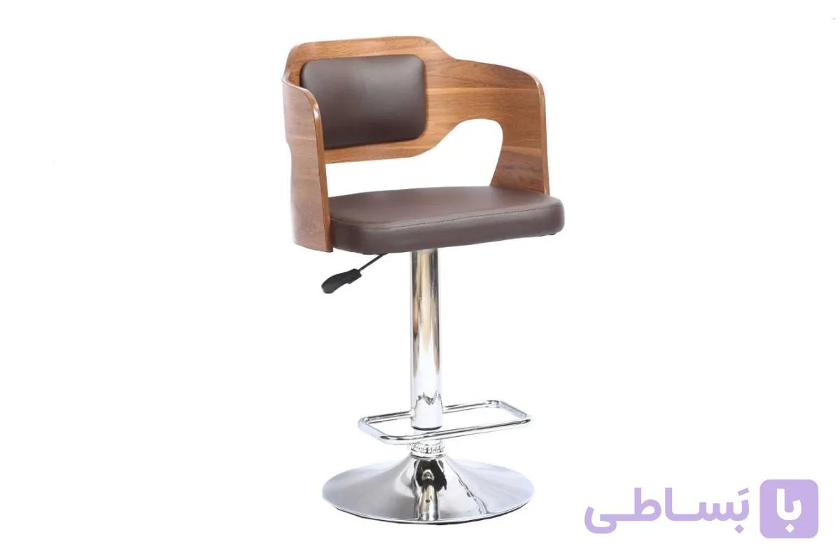 صندلی اپنی چوبی‌ جکدار کد 01