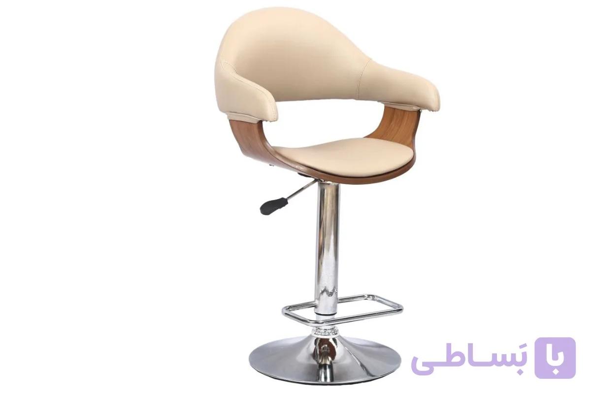 صندلی اپنی جکدار چوبی کد 025