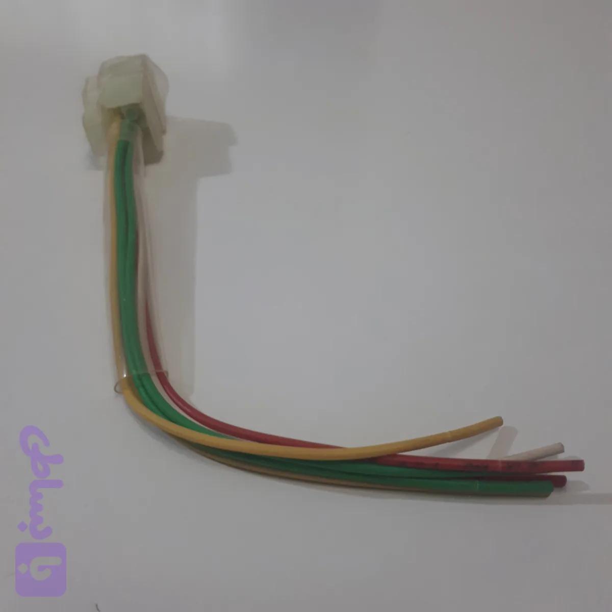 سوکت شارژر ۶ سیم ۴ فیش