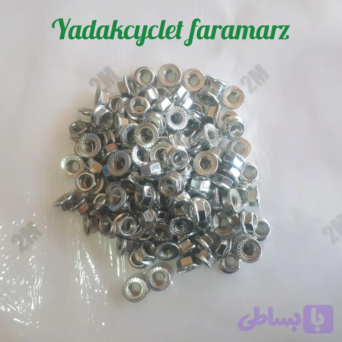 مهره ۸ واشر دار