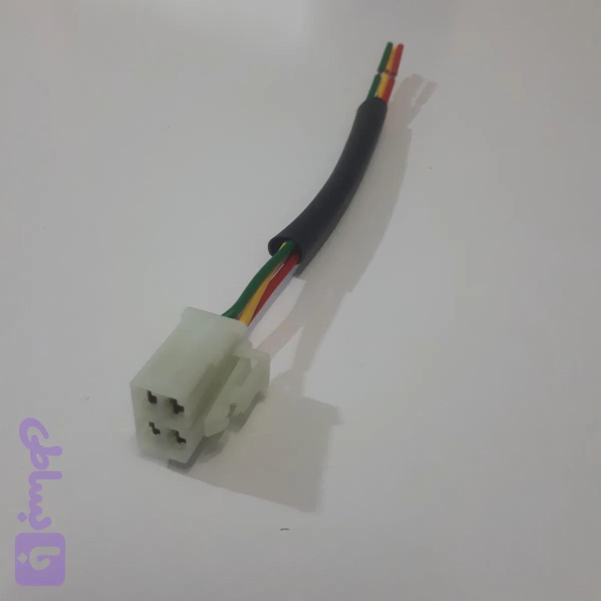 سوکت شارژر ۴ سیم ۴ فیش هوندا