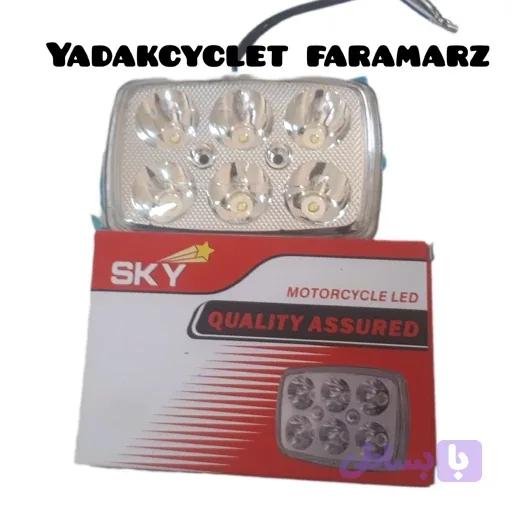 بلوری ۶ تایی LED/برند اسکای