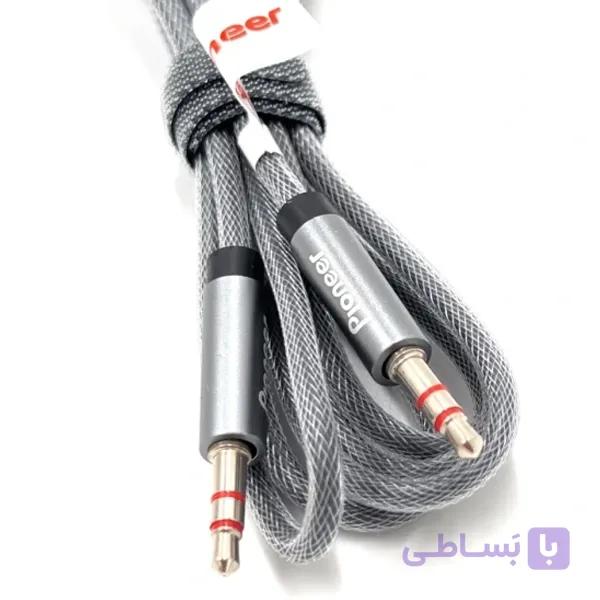 کابل AUX صدا Pioneer پایونیر مدل P-06 متراژ 1.5 متر — تصویر 1