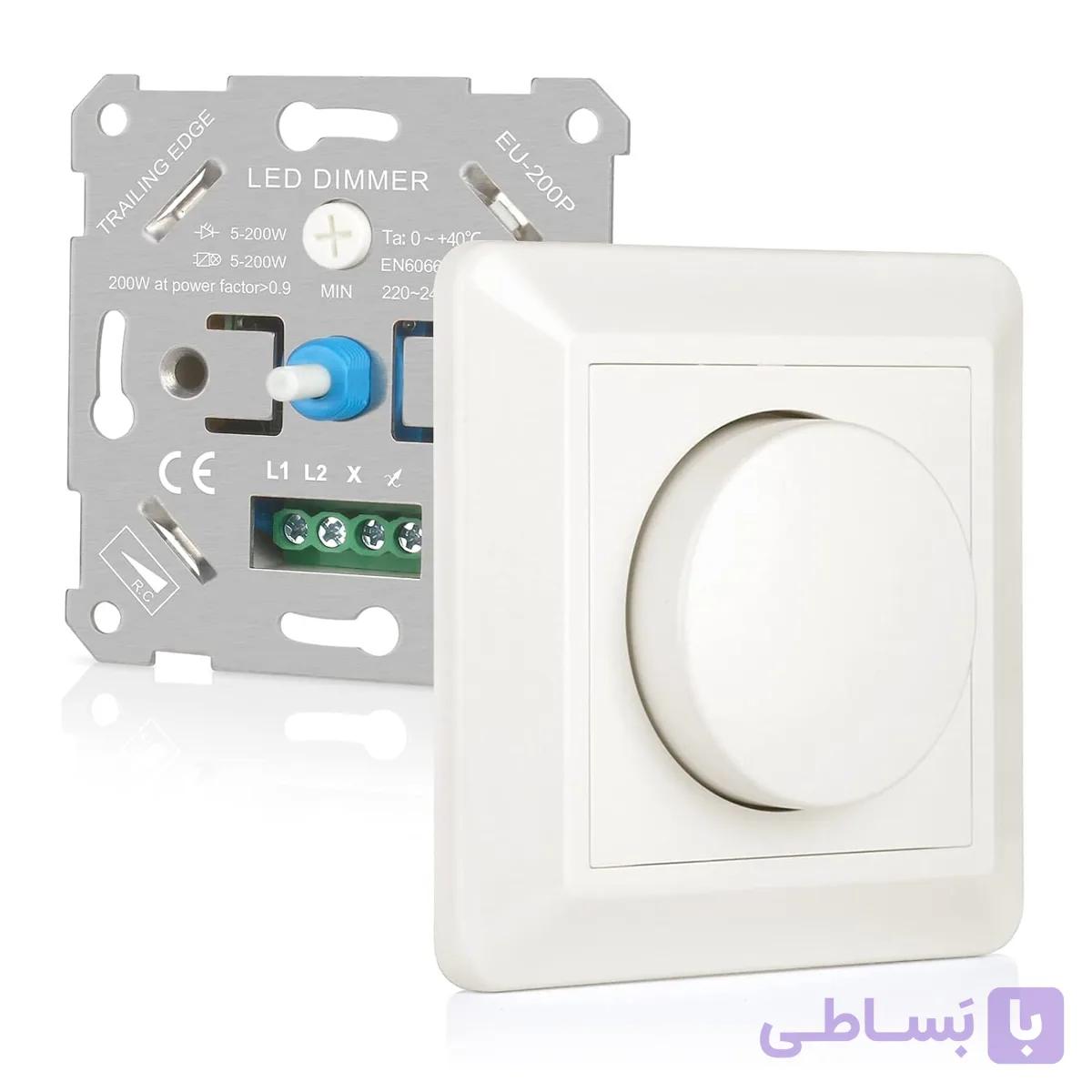 سوئیچ دیمر ال ای دی LED CE چرخشی تنظیم متغیر برند Vipmoon — تصویر 1