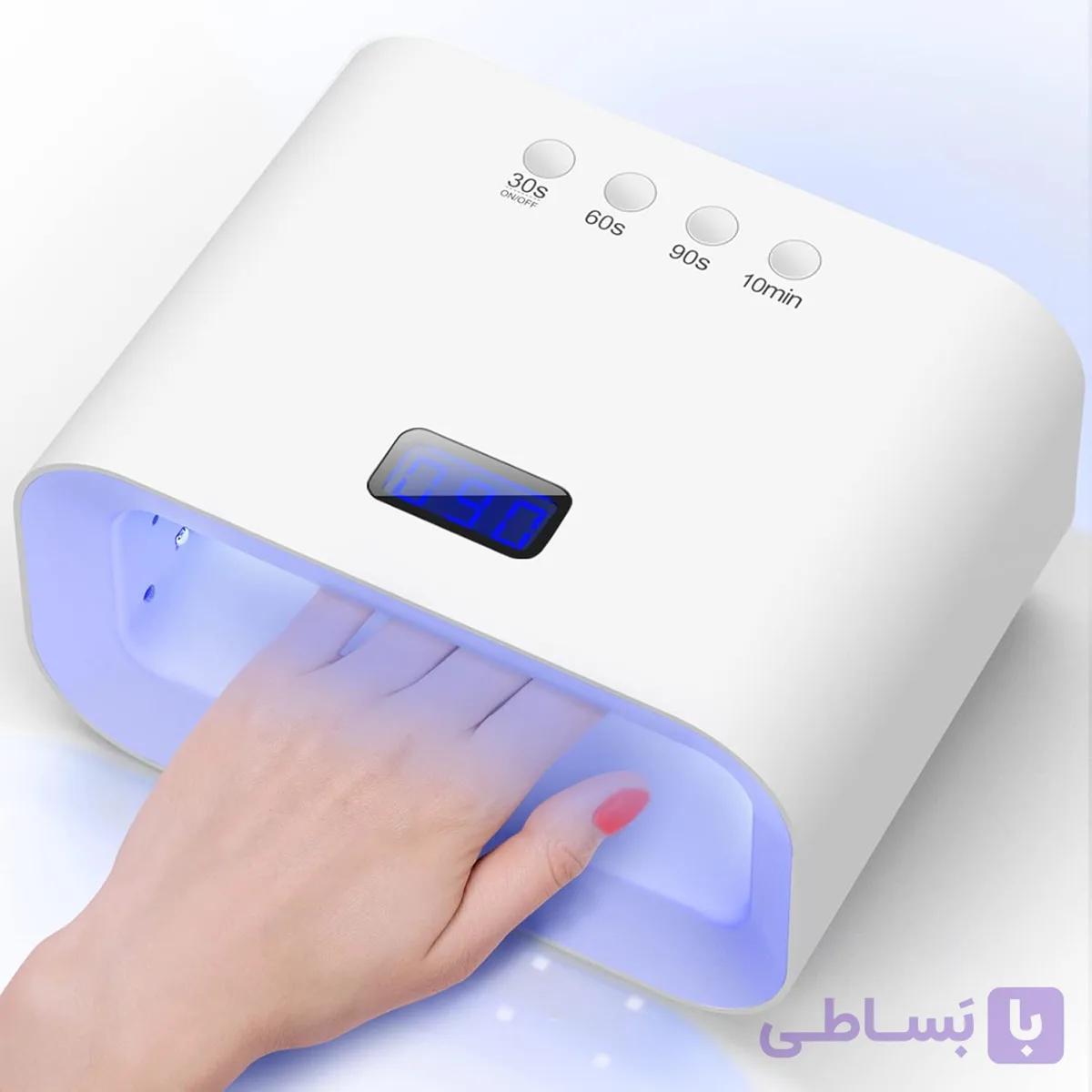 لاک خشک کن  150 واتی UV LED، با 3 حالت تایمر و حالت مراقبت از دست، سنسور خودکار برند O’Vinna — تصویر 1