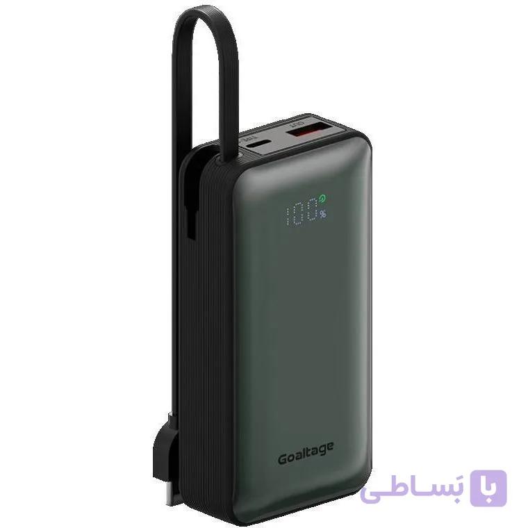 پاوربانک گلتیج (Goaltage) مدل PB07 ظرفیت 10000 میلی امپر — تصویر 1
