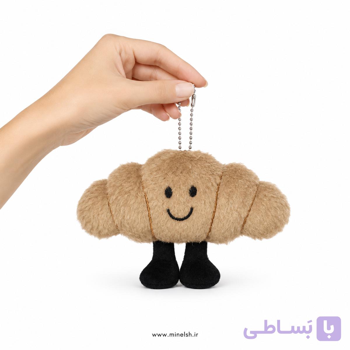 آویز| چارم| جاکلیدی پولیشی کروسان