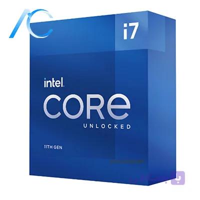 پردازنده اینتل دسته دوم سری CPU INTEL USED CORE i7-11700K BOX ROCKET LAKE — تصویر 1