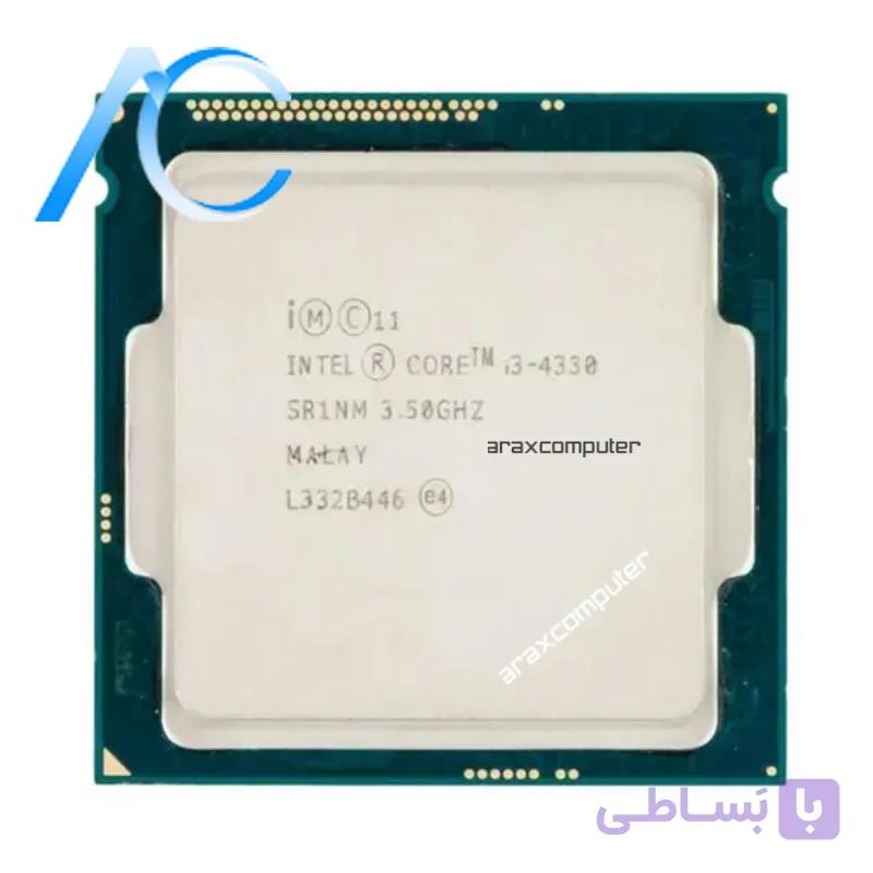 پردازنده اینتل دسته دوم سری CPU INTEL USED CORE i3-4330 HASWELL