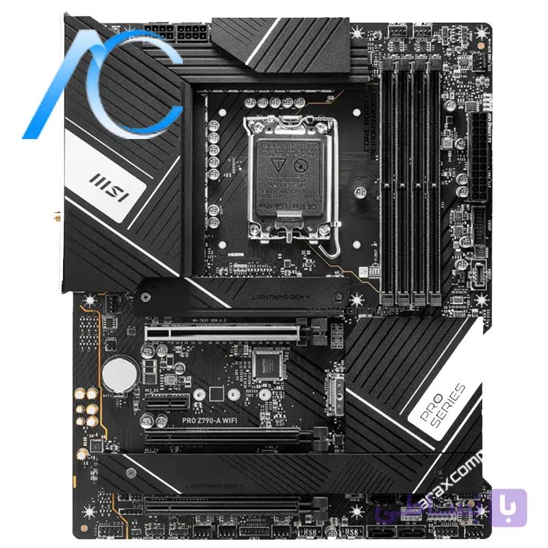 مادربرد دسته دوم ام اس آی مدل MAINBOARD USED MSI PRO Z790-A WIFI DDR5 — تصویر 1