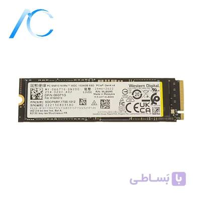 اس اس دی دسته دوم اینترنال SSD NVME M.2 WESTERN DIGITAL 1TB GEN4 — تصویر 1