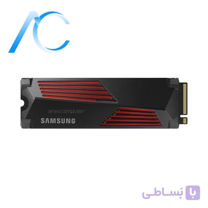 اس اس دی سامسونگ دسته دوم اینترنال SSD NVME M.2 SAMSUNG 990 PRO HEATSINK 1TB GEN4 — تصویر 1