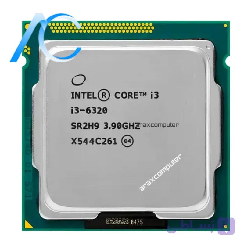 پردازنده اینتل دسته دوم سری CPU INTEL USED CORE i3-6320 KABY LAKE