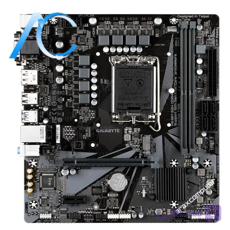 مادربرد دسته دوم گیگابایت مدل MAINBOARD USED GIGABYTE H610M S2H DDR4 — تصویر 1