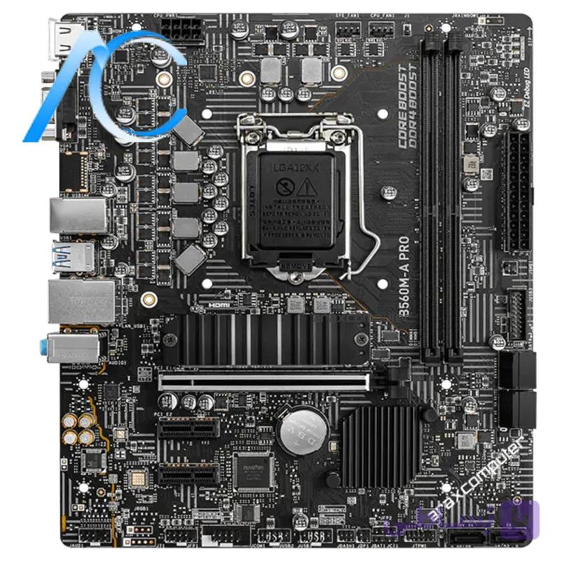 مادربرد دسته دوم ام اس آی مدل MAINBOARD USED MSI B560M-A PRO — تصویر 1