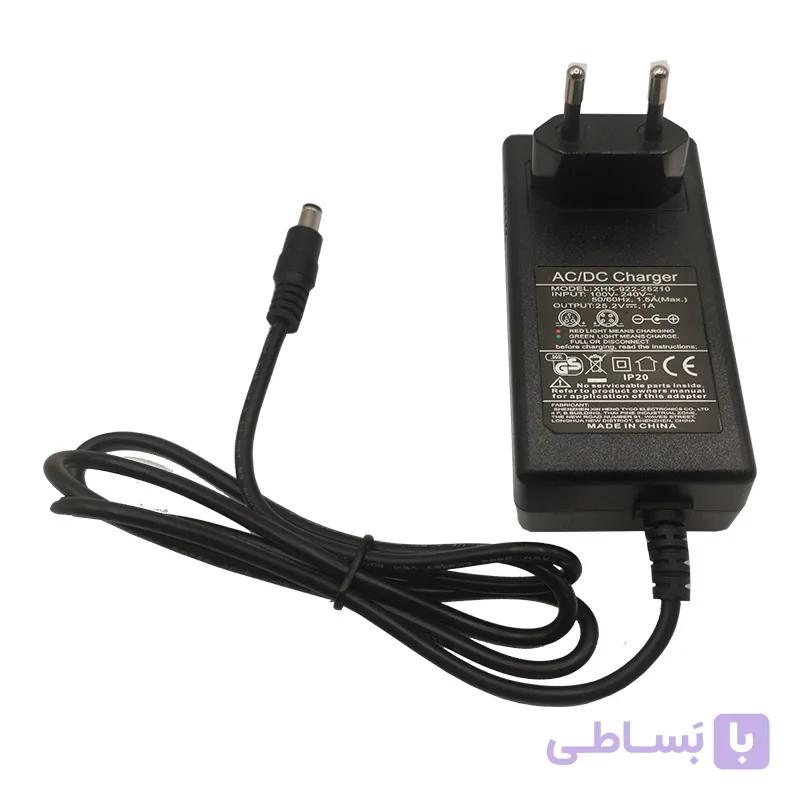 شارژر 25.2 ولت 1 آمپر — تصویر 1