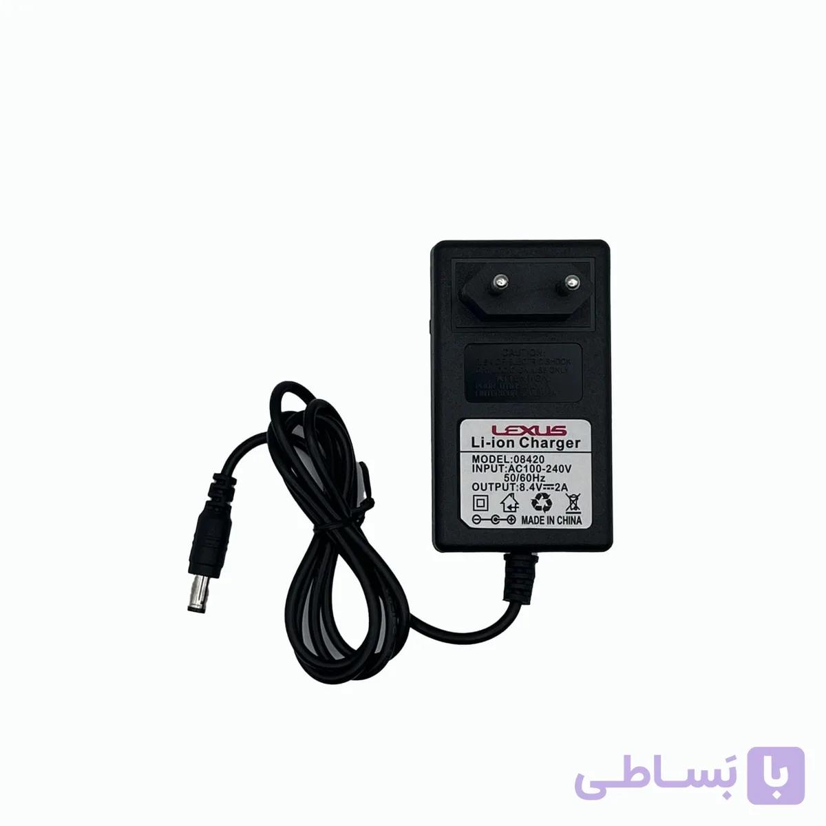 شارژر 8.4 ولت 2 آمپر — تصویر 1