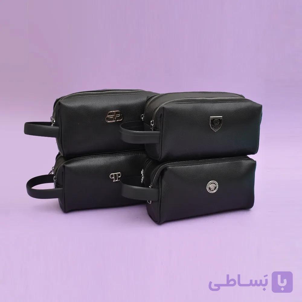 کیف دستی فوم شرانگ دورزیپ بنددار  کد 368 — تصویر 1