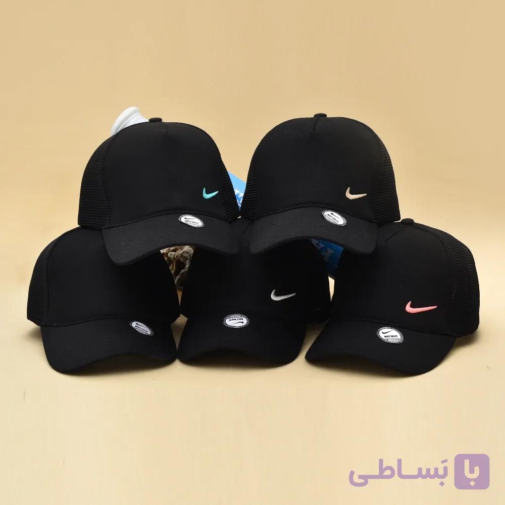 کلاه پشت توری کتان گلدوزی توبی کد 310 — تصویر 1